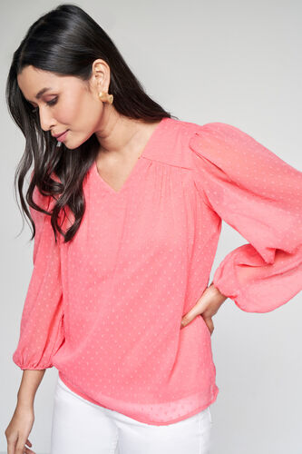 Simplicity Top, Coral, image 5